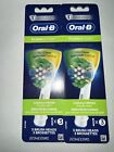 Oral-B FLOSS ACTION Replacement Brush Heads Max Clean 6ct 2 Boxes Of 3