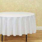 LinenTablecloth 90 in. Round Polyester Tablecloths, 23 Colors! Weddings & Events