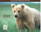 2024 Wall Calendar -  National Parks Conservation Assn -  Wilderness Nature Bear