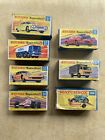 Lot of 7 Vintage Matchbox Superfast Lesney Products Cars in Original Boxes