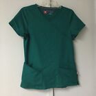 Urbane Ultimate Medical Scrub Top Adult XSM Green Uniform Shirt Pockets