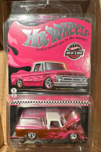 1962 Ford F100 Hot Wheels Collectors RLC Exclusive Pink Edition - ON HAND