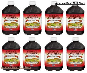 Indian Summer Tart Cherry Juice 46 oz each. 8 pk. total 368 ounces Antioxidant