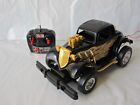 EZTec Ford Hot Rod WIRELESS Remote Control RC Car Black Flames STEERING ISSUE