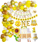 Sunflower First Birthday Party Decoration, Sunflower 1St Birthday Decorations Su
