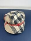 Authentic BURBERRY wool newsboys cap beret hat Size L