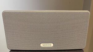 Sonos Play 3, White, Pre-owned With Power Cord.
