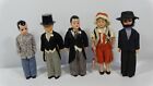 5 Vintage Old Boy Dolls - Mixed Lot Older Dolls - Moving & Fixed Eye - No Name