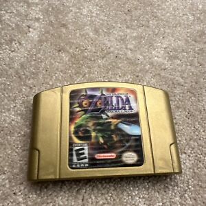 The Legend Of Zelda Majoras Mask Nintendo 64 - N64 - Holographic Gold Cartridge
