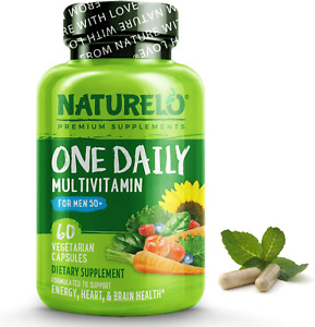 One Daily Multivitamin for Men 50+ - with Vitamins & Minerals + Organic Whole Fo