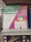 2024 Large Print 16 Month Wall Calendar 12