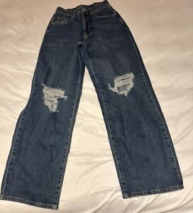 Wild Fable Highest Rise Baggy Jeans Women’s Size 00 / 24 Regular NWT