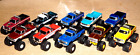 greenlight 1/64 chevy ford monster truck kings of crunch lot set 10 diecast cars