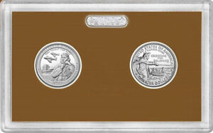 2021 s quarters proof set - 2 coins, no box/coa, unavailable at mint