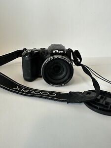 Nikon COOLPIX L320 Digital Camera 16.1MP 26x 720MPI Black With Sd Card