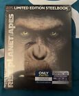 NEW Rise Of The Planet Of The Apes Blu-Ray Best Buy SteelBook USA - RARE