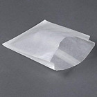 Paper Sandwich Bag Food Grade Grease Resistant Glassine Wet Wax Gusseted Plain