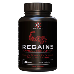 REGAINS NATURAL ANABOL HUMAN GROWTH MUSCLE SUPPORT SUPPLEMENT 60 CAPSULES