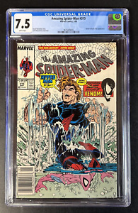 Amazing Spider-Man #315 CGC 7.5 NEWSSTAND FIRST VENOM APPEARANCE