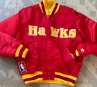 Classic Starter Satin Basketball Jacket - ATLANTA HAWKS Dominique Wilkins