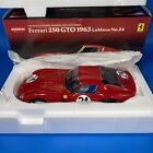 1/18 Kyosho Ferrari 250 GTO #24 1963 Lemans  Red Diecast Rare