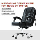 Ergonomic Reclining Massage Office Computer Chair Adjustable Swivel Gaming Chair