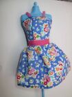 New ListingBarbie Doll Clothes ~❤️~ Blue Floral Cotton Summer Dress #698