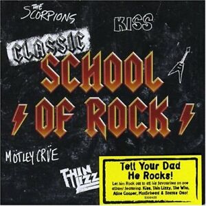 Various Artists - Classic School of Rock - Various Artists CD HKVG The Fast Free