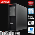 Lenovo ThinkStation P520 Xeon W-2135 32GB RAM 512GB SSD HD6450 DVD WIFI Win11