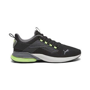 Puma Cell Rapid 37787109 Mens Black Mesh Lace Up Athletic Running Shoes