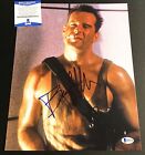Die Hard - Bruce Willis Signed Photo 11x14 460 W/ Beckett COA McClane Autograph