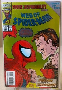 Web of Spider-Man #117 Foil Cover- Power and Responsibility Part 1 - 10/94 mint