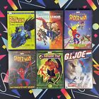DC Marvel Super Hero DVD Lot Batman Spiderman GI Joe Superman Kids Movie