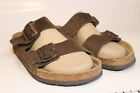 Birkenstock Germany Made Arizona Soft Footbed Mens 11 44 Suede Sandals Shoes