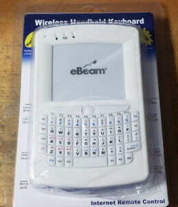 eBeam Wireless Handheld Keyboard & Mouse Touchpad USB Remote Control (OSSHED)