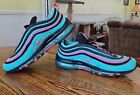 NIKE AIR MAX 97 ‘SOUTH BEACH ALTERNATE’ TURQUOISE/PINK/BLACK SIZE 11 (US),NO BOX