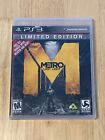 Metro: Last Light -- Limited Edition (Sony PlayStation 3, 2013) - PS3 Complete
