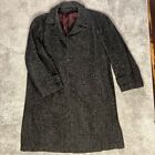 Dunbrook Vintage Men’s Long Wool Gray Overcoat Union Made Please Read