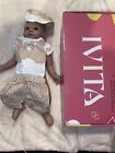 IVITA 21'' Lifelike Cute Boy Full Silicone Reborn Baby Handmade Silicone Doll