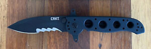 CRKT M21-12SFG CARSON SPECIAL FORCES FLIPPER KNIFE AUTO LAWKS G10 HANDLE NIB