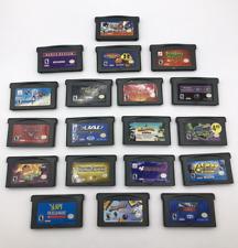 Nintendo Gameboy Advance Games GBA Lot 19 Games! Sonic Battle Frogger Pac Man