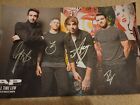 All Time Low signed autograph 11x17 poster pierce the veil sleeping with sirens