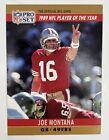 Joe Montana 1990 Pro Set #2 1989 NFL Player Of the Year 49ers Error Card