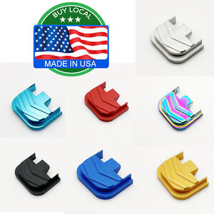 3D Cover Slide Plate for Glock Gen1-5 17 20 21 23 24 25 26 Anodized Aluminum