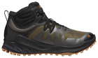 KEEN 1028035 Zionic Mid Waterproof Hiking Boots for Men - Dark Olive/Scarlet