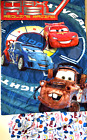 Disney Cars Lightning McQueen TOW Mater Toddler Reversible Blanket Fitted Sheet