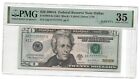 Solid 7's $20 Federal Reserve Note Serial Number 77777777 PMG 35 Rare Bill