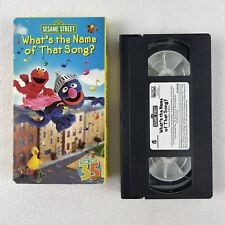Sesame Street - Whats the Name of That Song (VHS, 2004)
