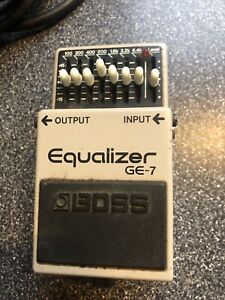 boss ge-7 equalizer pedal