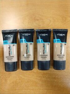 1/2 Pk: L'Oreal Infallible Pro-Glow Foundation CHOOSE SHADE/QTY (Ex. 4/30/24) HH